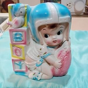 Vintage Rubens Baby Planter